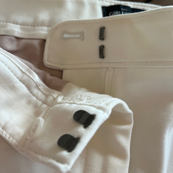 White House Black Market Cream Ankle Pants - Picture 5 of 8